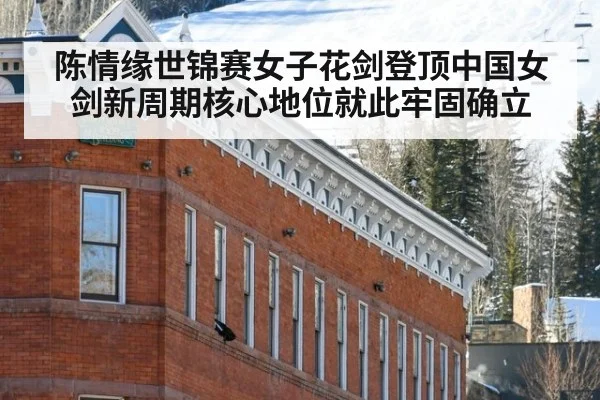 陈情缘世锦赛女子花剑登顶中国女剑新周期核心地位就此牢固确立